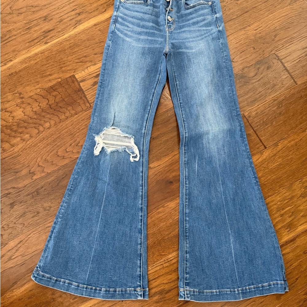 American Eagle Outfitters Light Blue Flare Jeans